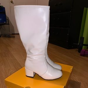 Child drill team boot / costume go go boot
